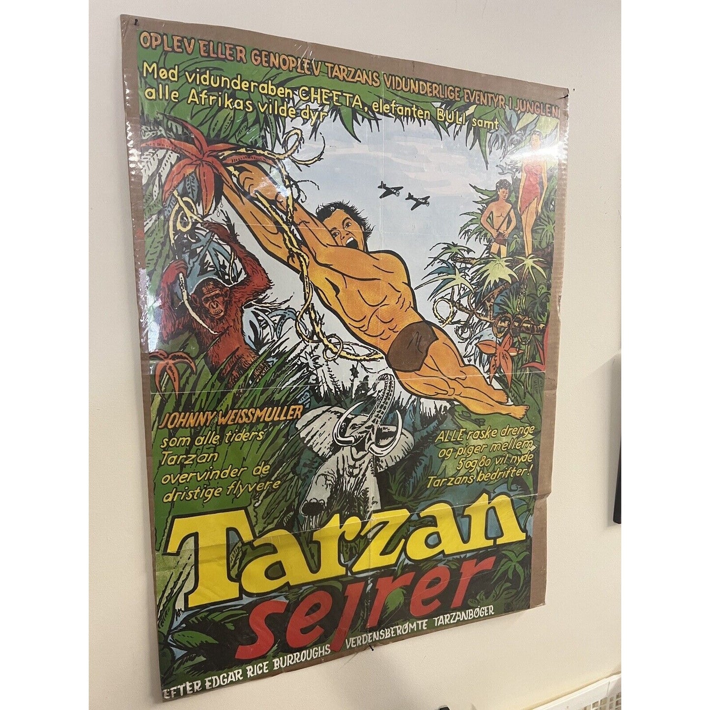 Tarzan Sejrer English Title: Tarzan Triumphs(1943) Movie Poster