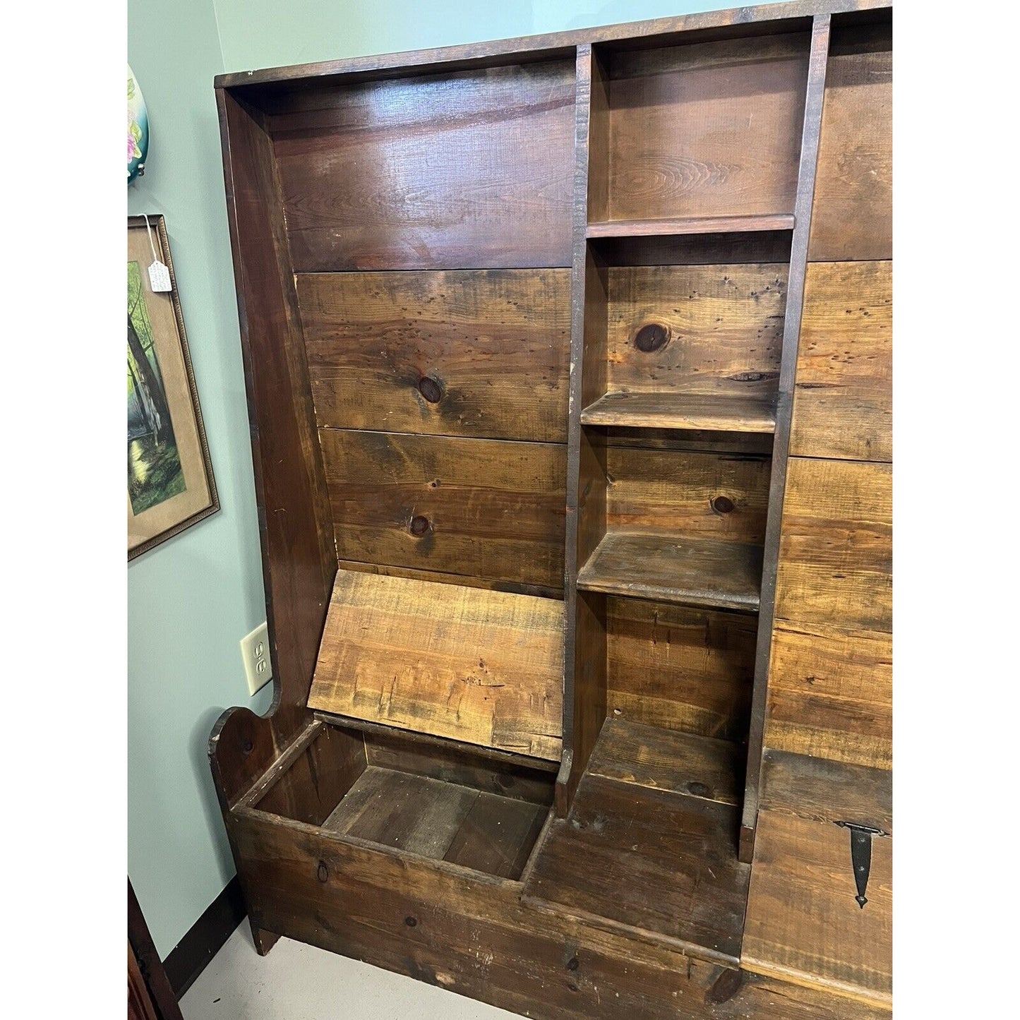 Handmade Entry Bench Mud Room Bench With Storage