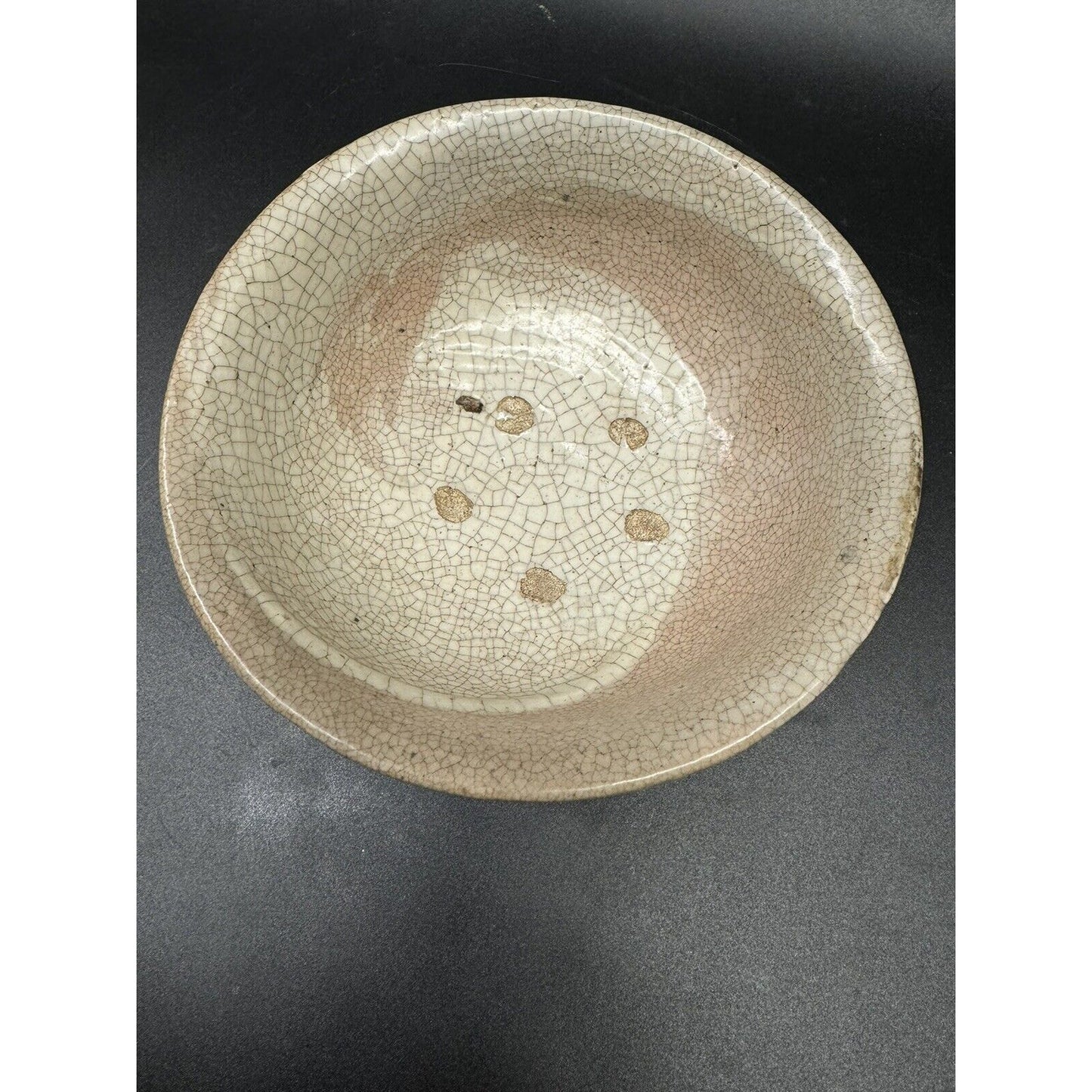 Antique Tea Bowl Korean Joseon Period Buncheon