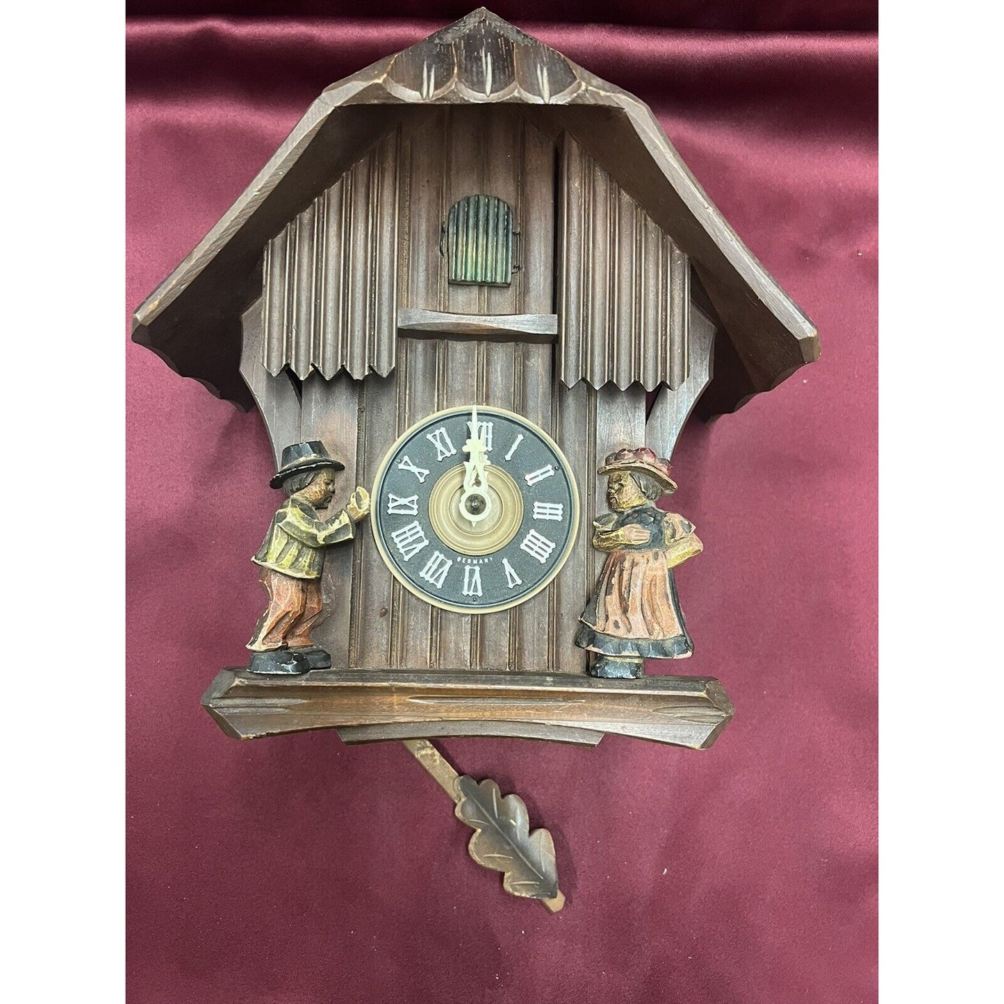 Vintage Hubert Herr Black Forest Cuckoo Clock -Germany