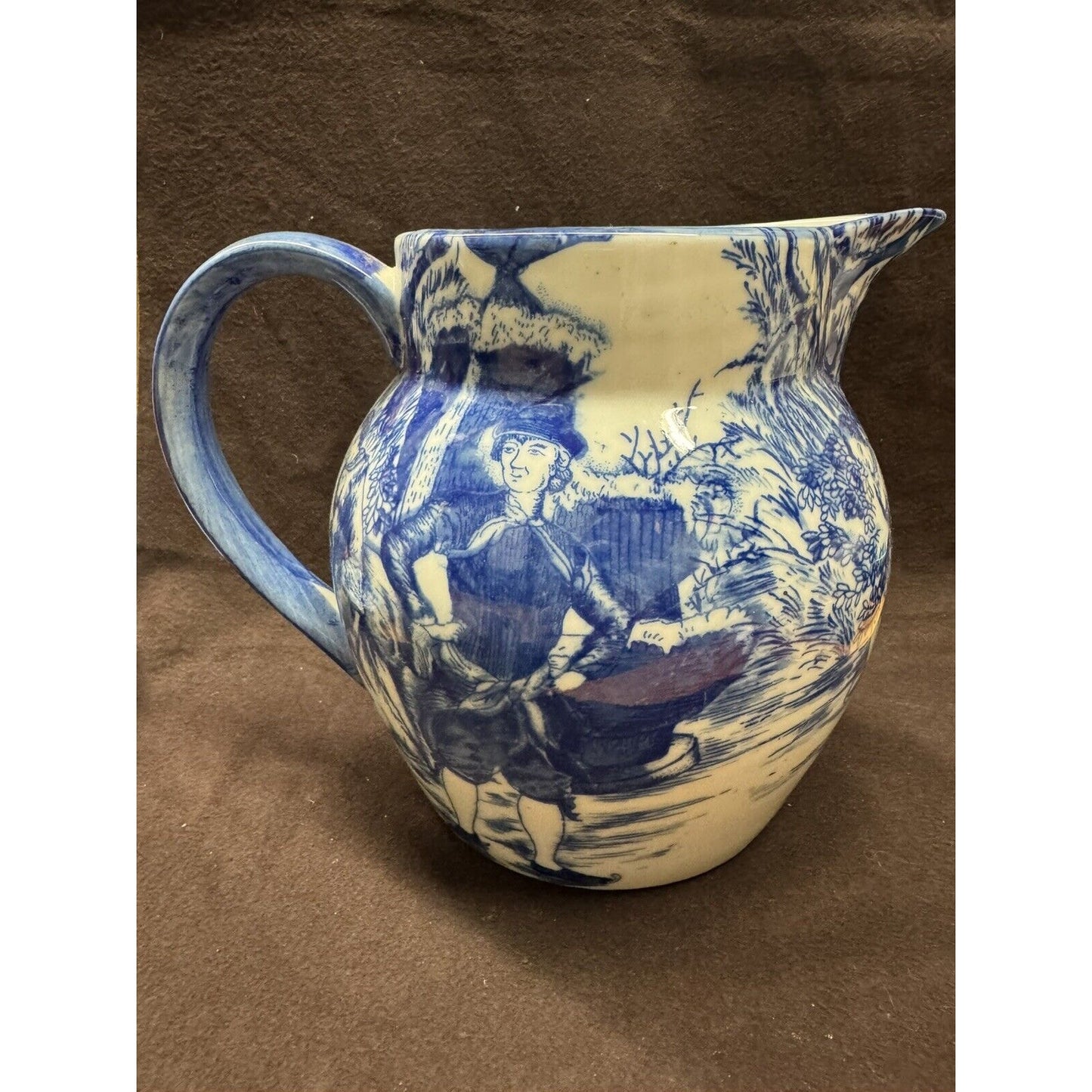 Antique Victoria Ware Ironstone Pitcher