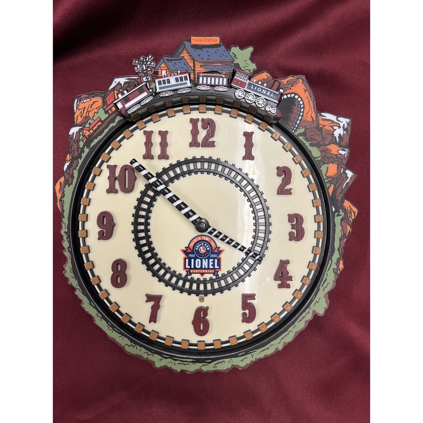 Vintage Lionel Centennial Battery Operated Clock