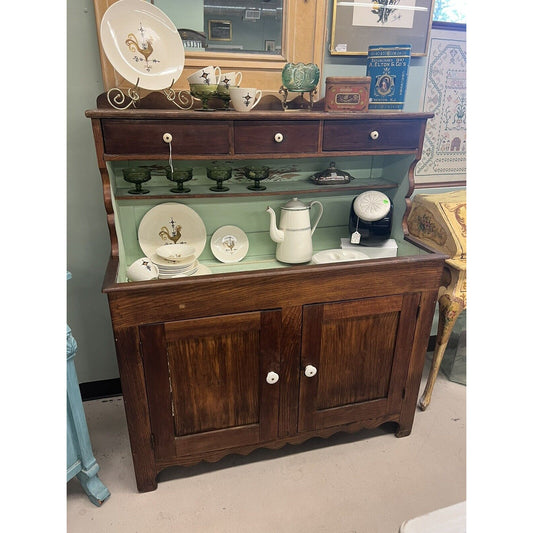 Antique High Back Dry Sink