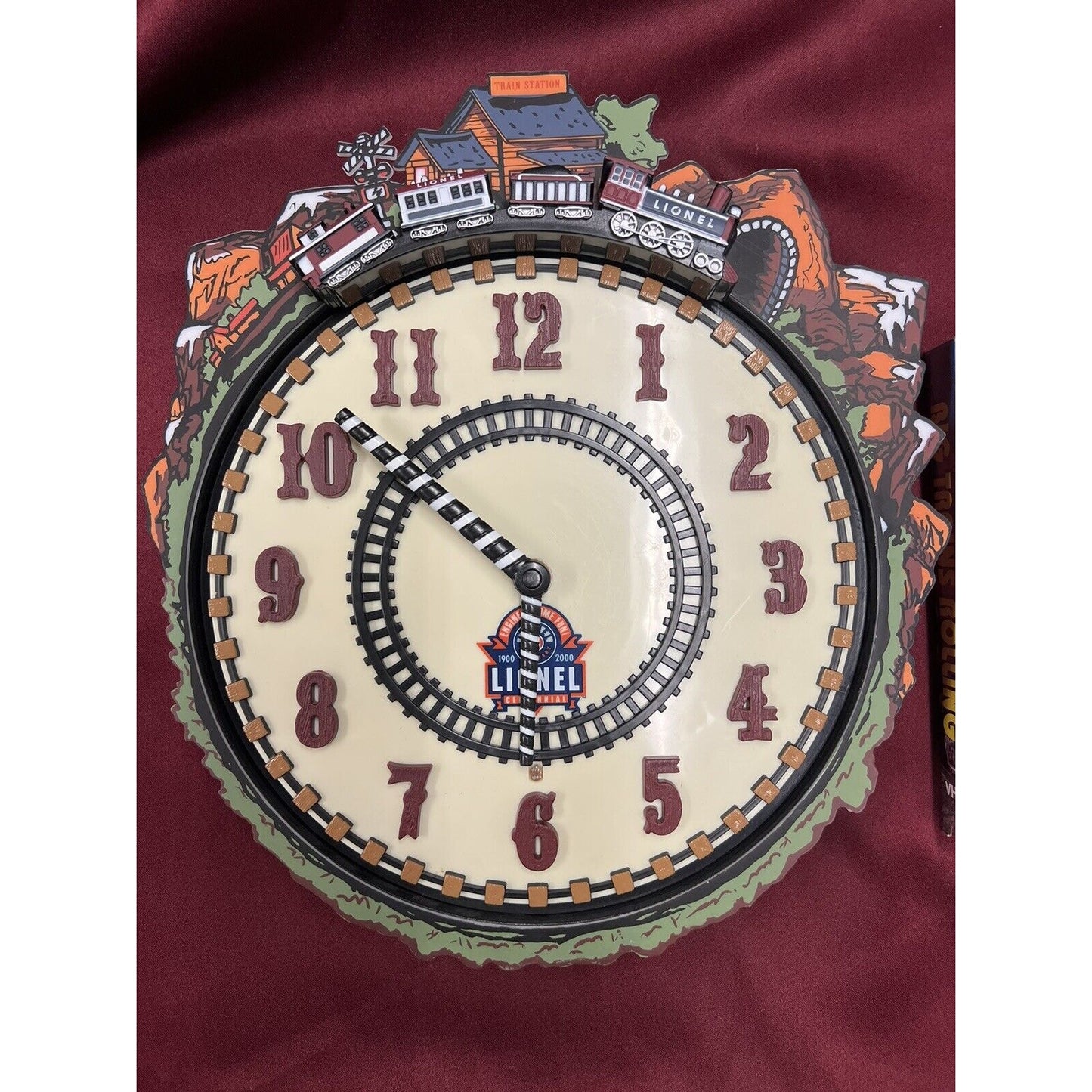 Vintage Lionel Centennial Battery Operated Clock