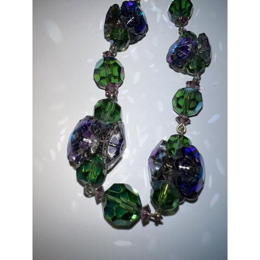 Vintage Vendome Margarita Crystal Necklace