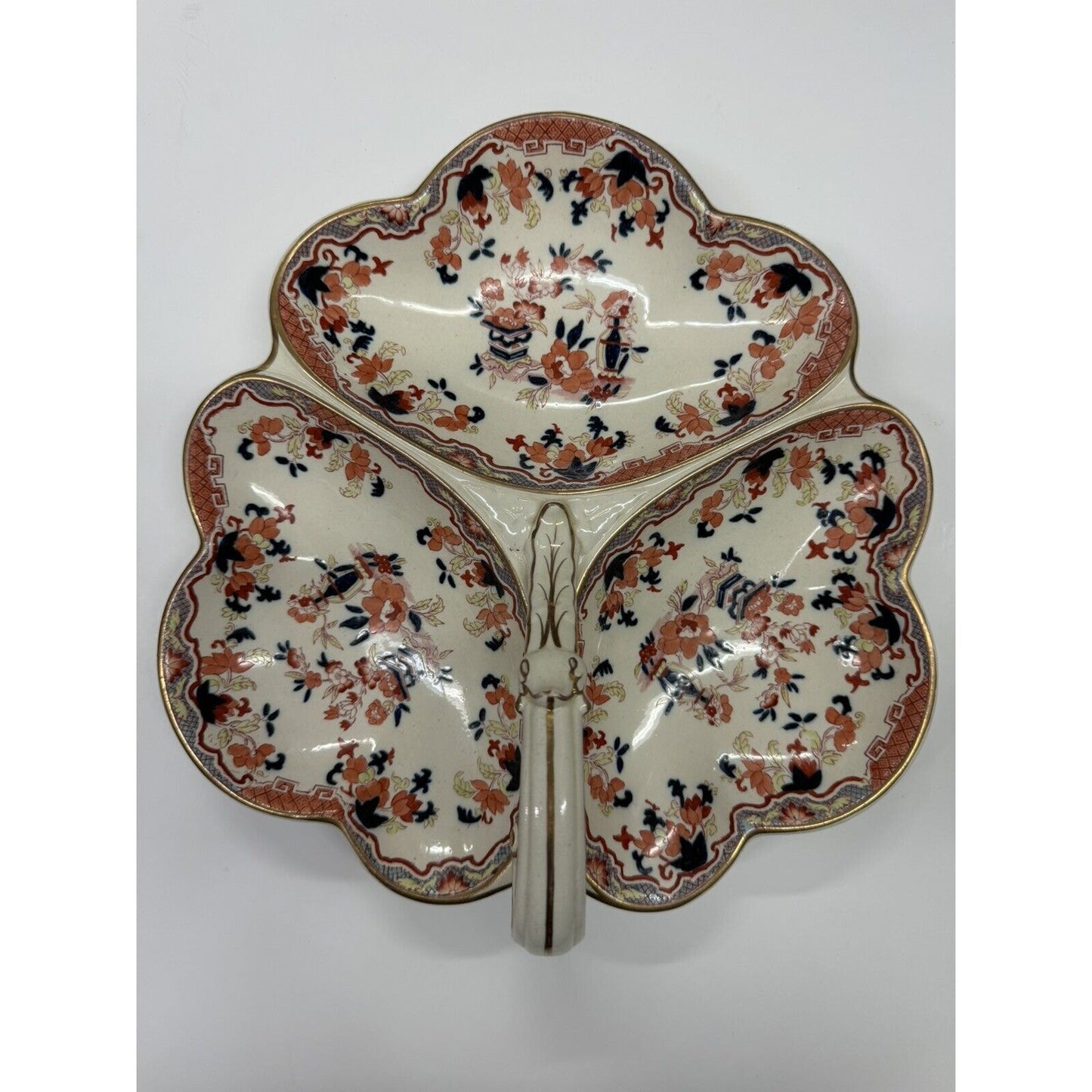 Bishop & Stonier Trefoil Handled Serving Dish