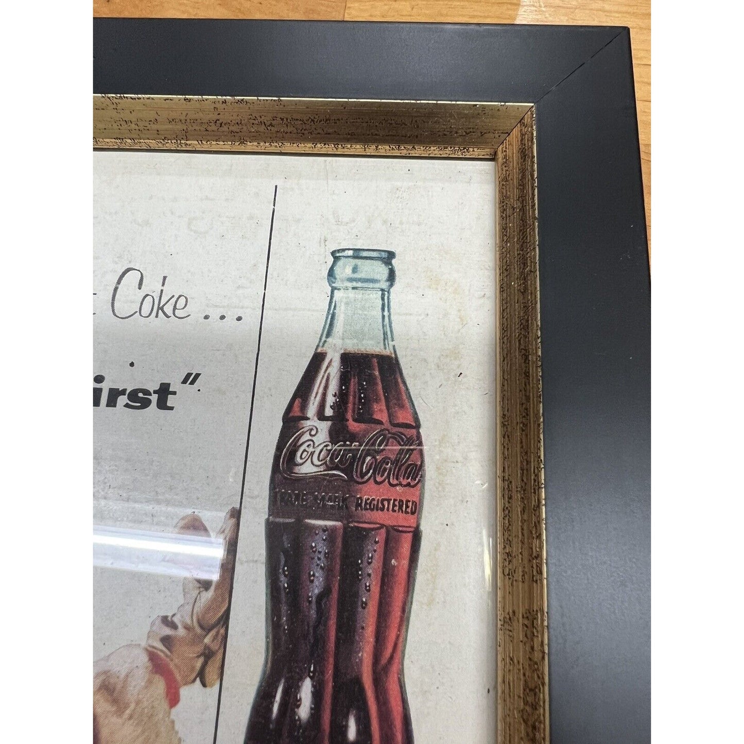 Vintage National Grographic Coca Cola Advertising Print 1954