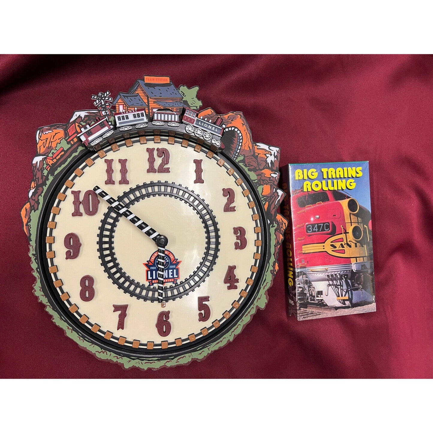 Vintage Lionel Centennial Battery Operated Clock