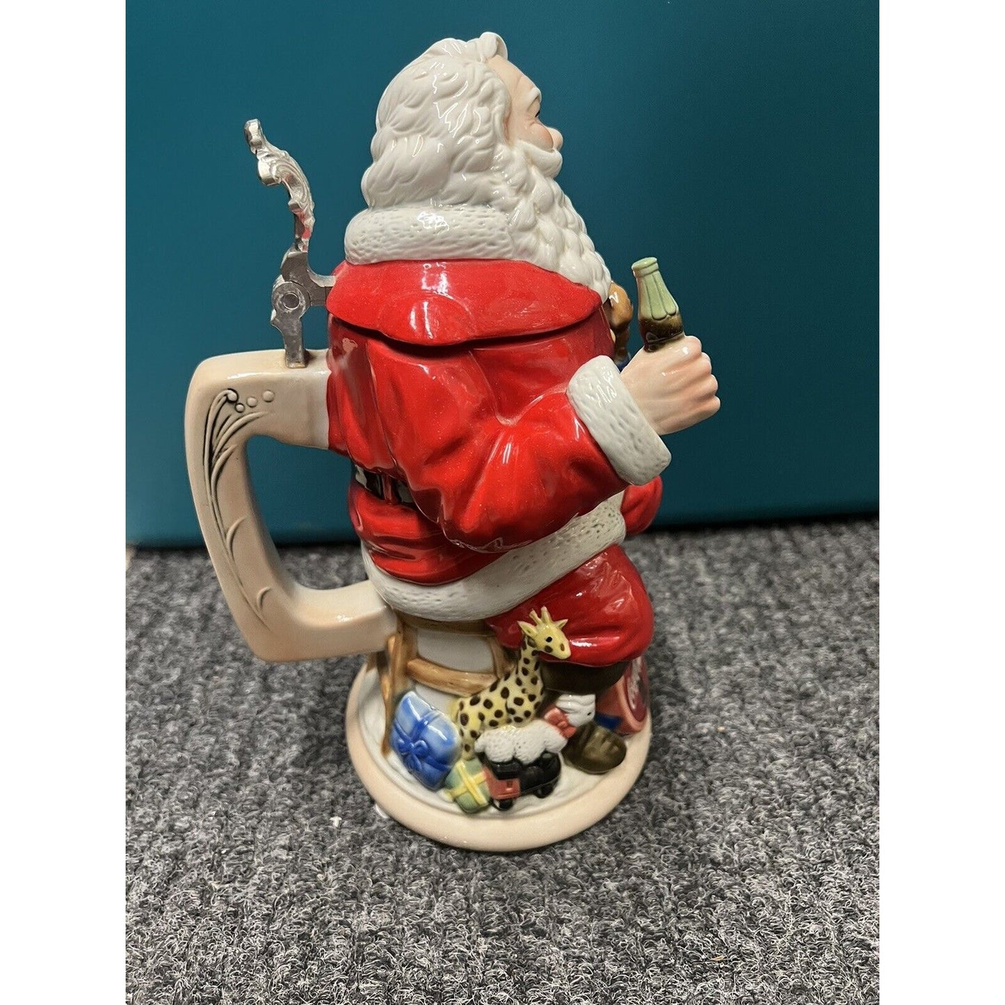 Anheuser-Busch Coca-Cola Santa Character Stein No.2267 With Box