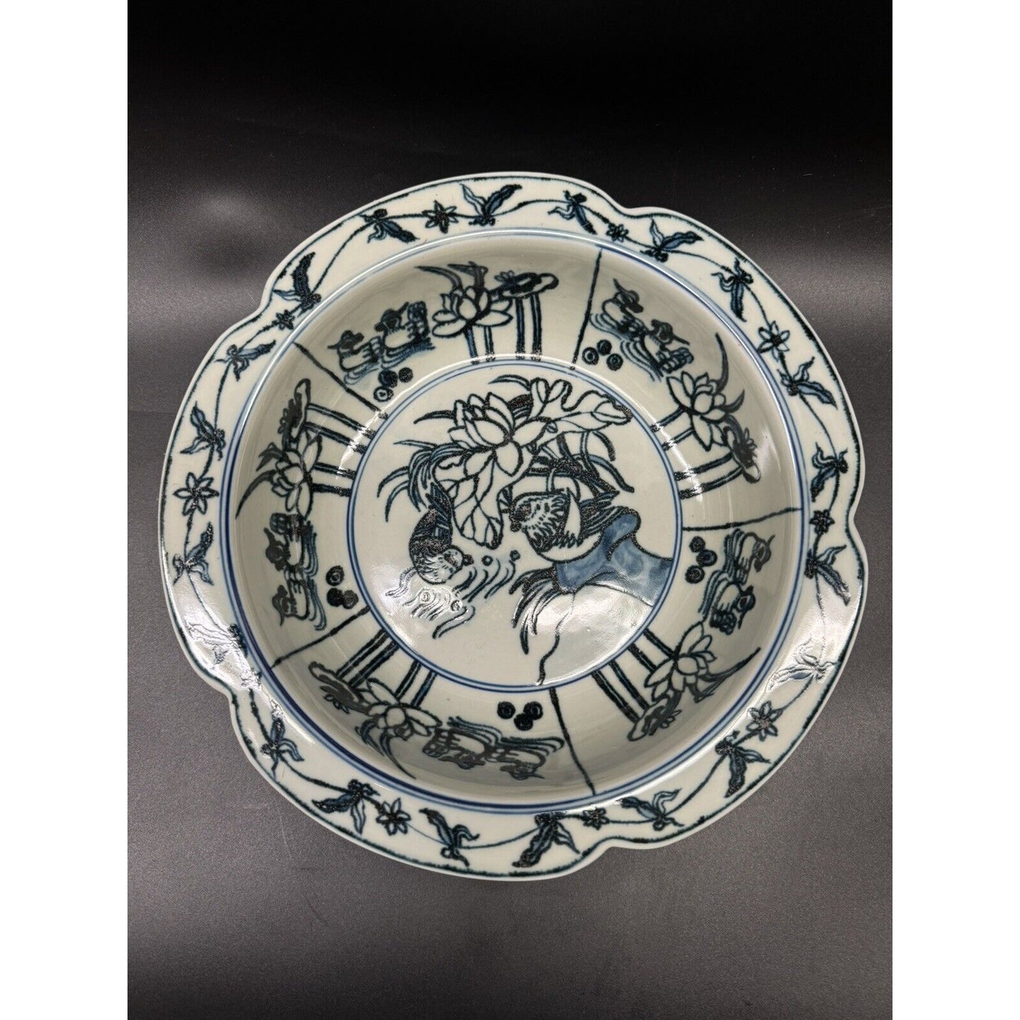 Jiajing Porcelain Serving Bowl Copy From The 1920-1950s